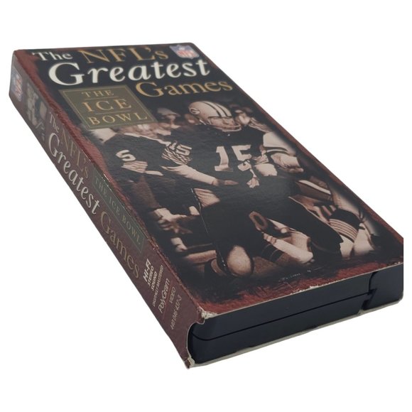 The NFLs Greatest Games The Ice Bowl VHS 1997 NFL's Films Cowboys Packers M14 - Picture 2 of 4